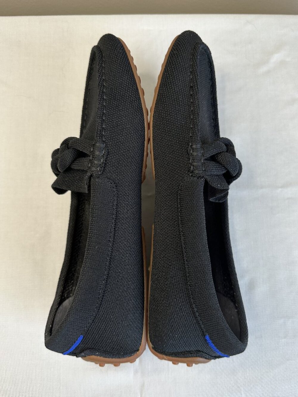 Rothy's The Braid Driver Loafer, 9, Black Minimalist Preppy - Picture 9 of 12